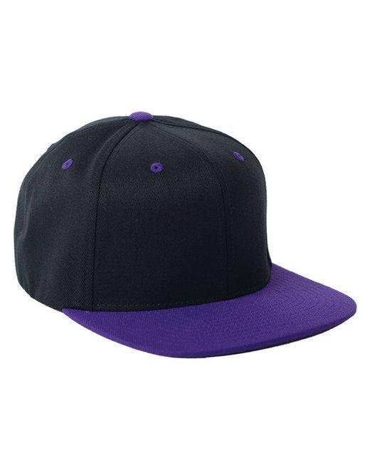 Flexfit Adult Wool Blend Snapback Two-Tone Cap 110FT - Dresses Max