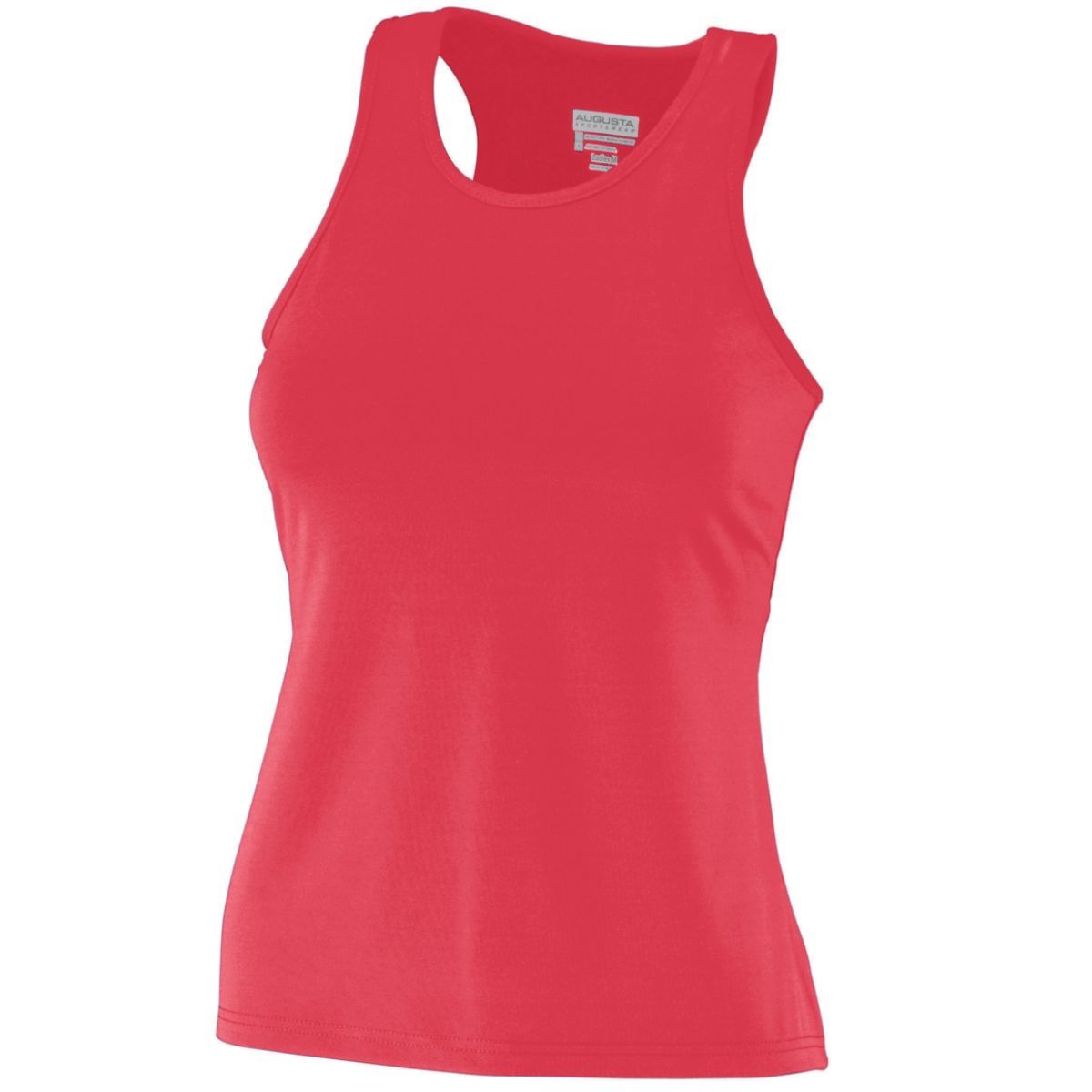 Ladies Poly/Spandex Solid Racerback Tank 1202