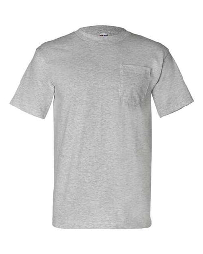Bayside USA-Made T-Shirt with a Pocket 7100 - Dresses Max