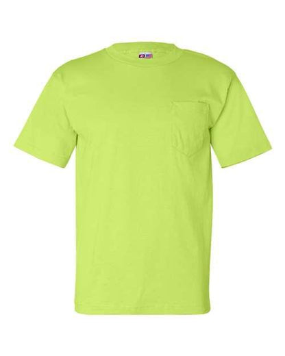 Bayside USA-Made T-Shirt with a Pocket 7100 - Dresses Max