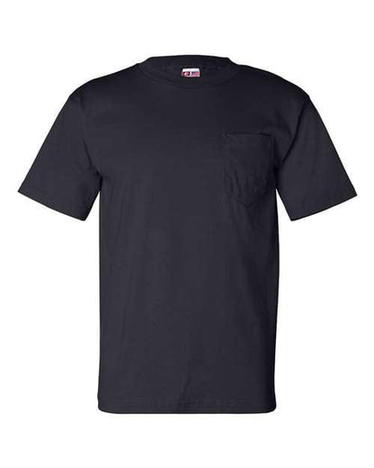 Bayside USA-Made T-Shirt with a Pocket 7100 - Dresses Max
