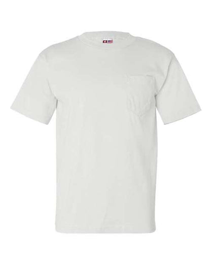 Bayside USA-Made T-Shirt with a Pocket 7100 - Dresses Max