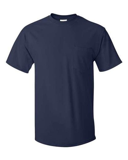Hanes Authentic Pocket T-Shirt 5590 - Dresses Max