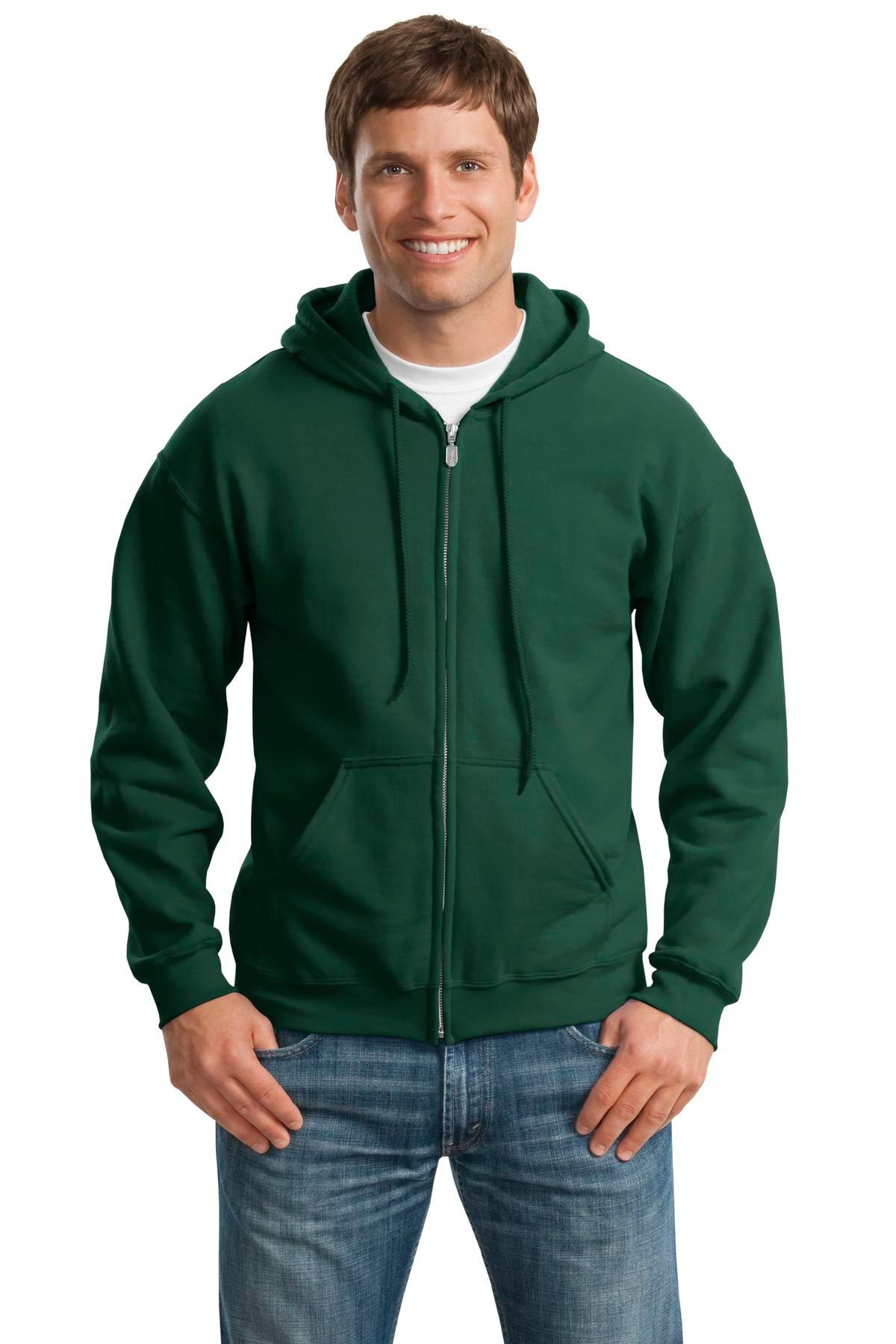 Gildan - Heavy Blend Full-Zip Hooded Sweatshirt. 18600 - Dresses Max