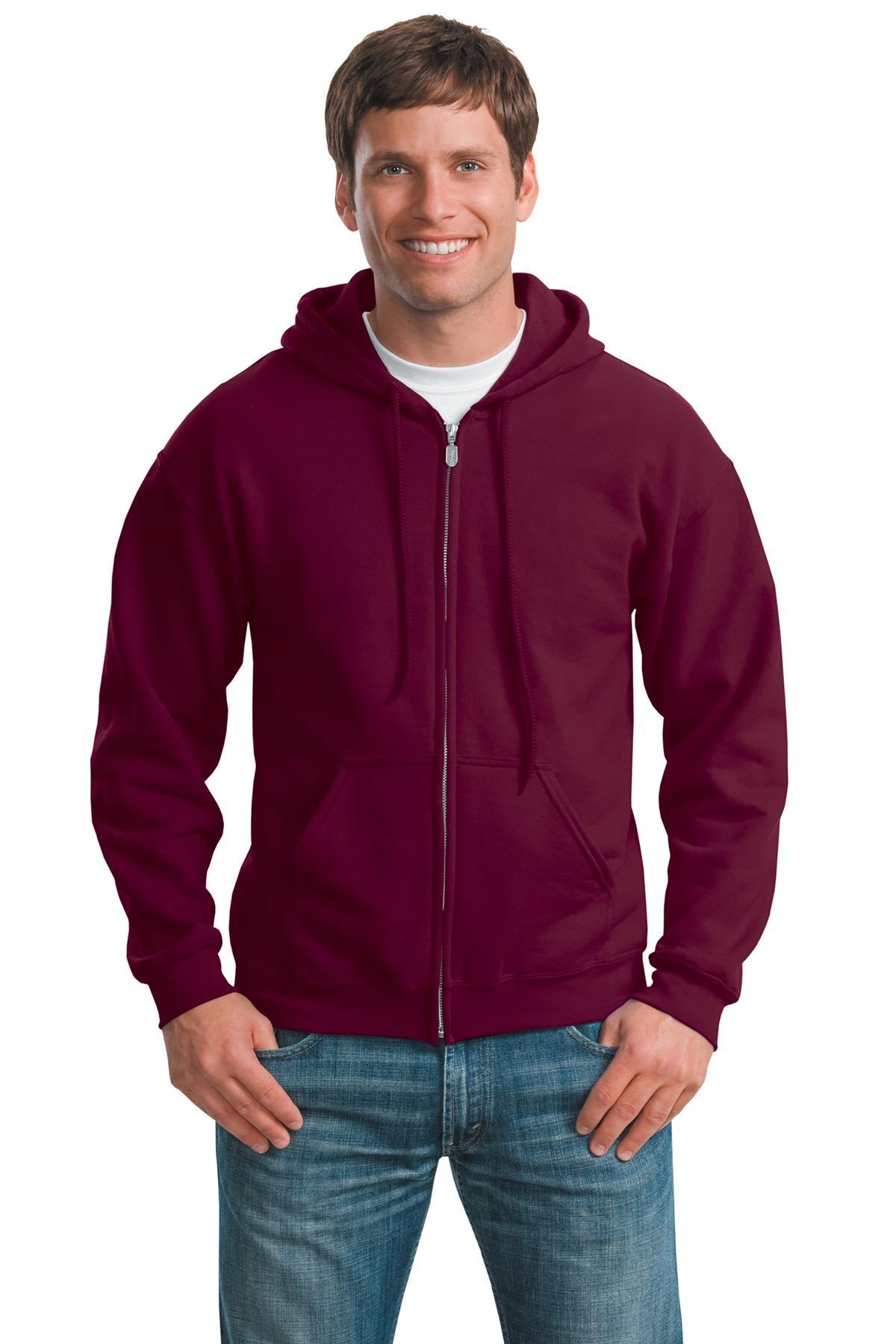 Gildan - Heavy Blend Full-Zip Hooded Sweatshirt. 18600 - Dresses Max