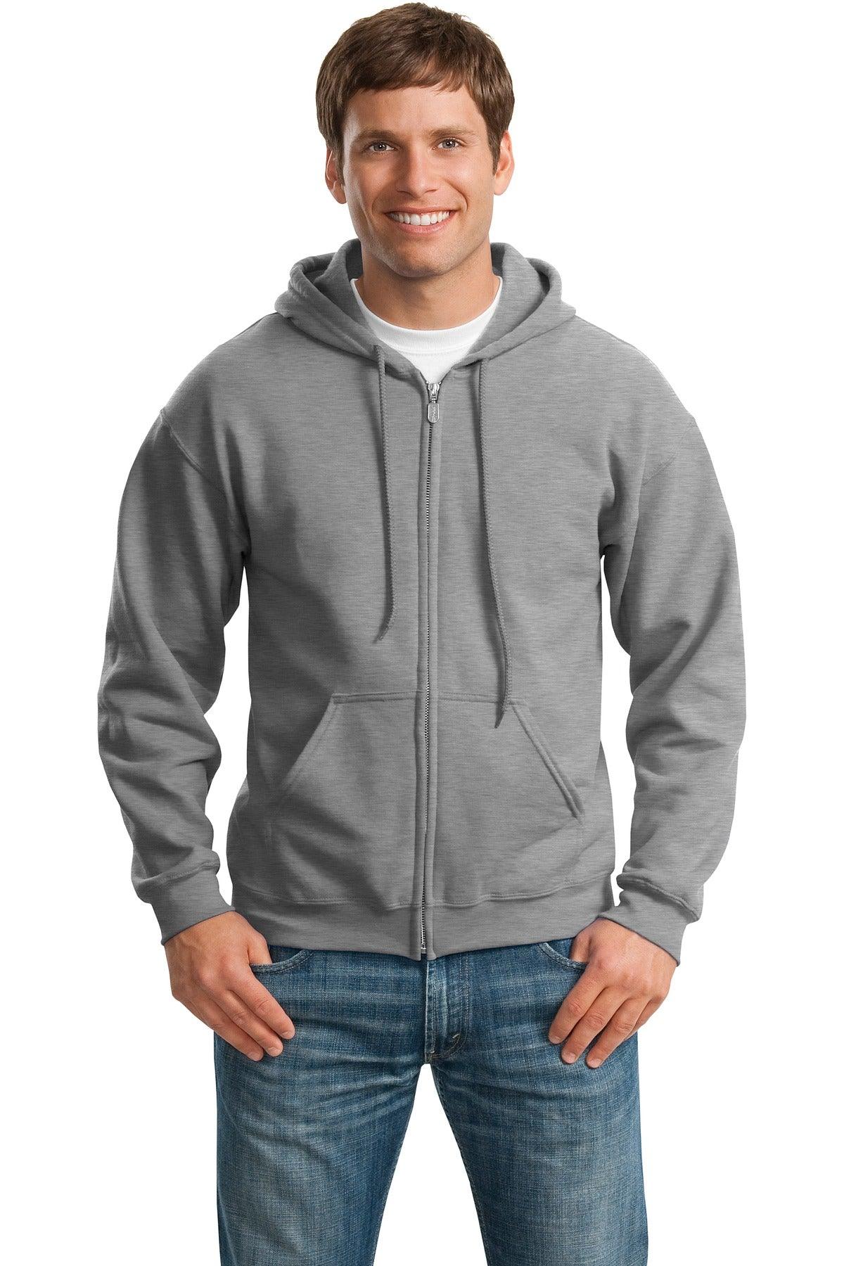 Gildan - Heavy Blend Full-Zip Hooded Sweatshirt. 18600 - Dresses Max