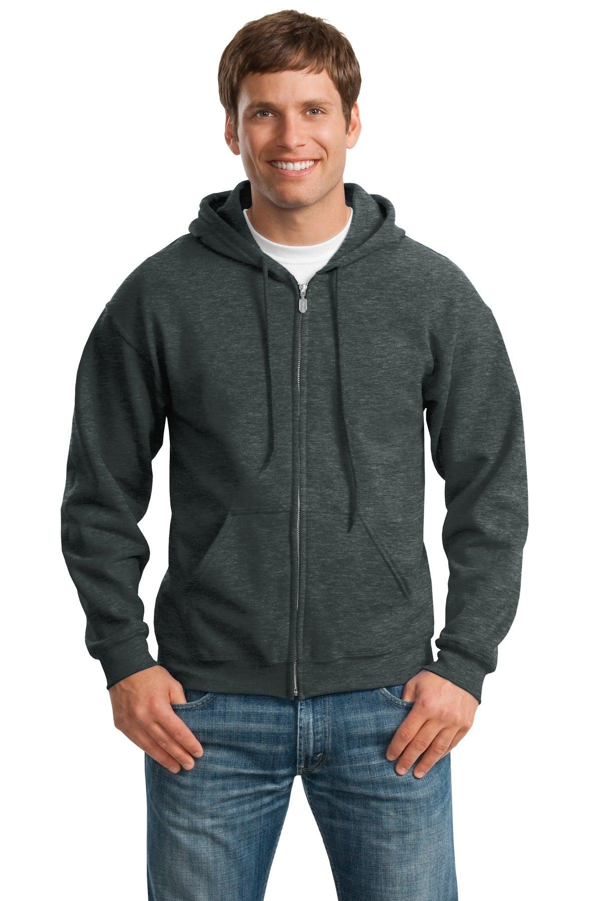 Gildan - Heavy Blend Full-Zip Hooded Sweatshirt. 18600 - Dresses Max