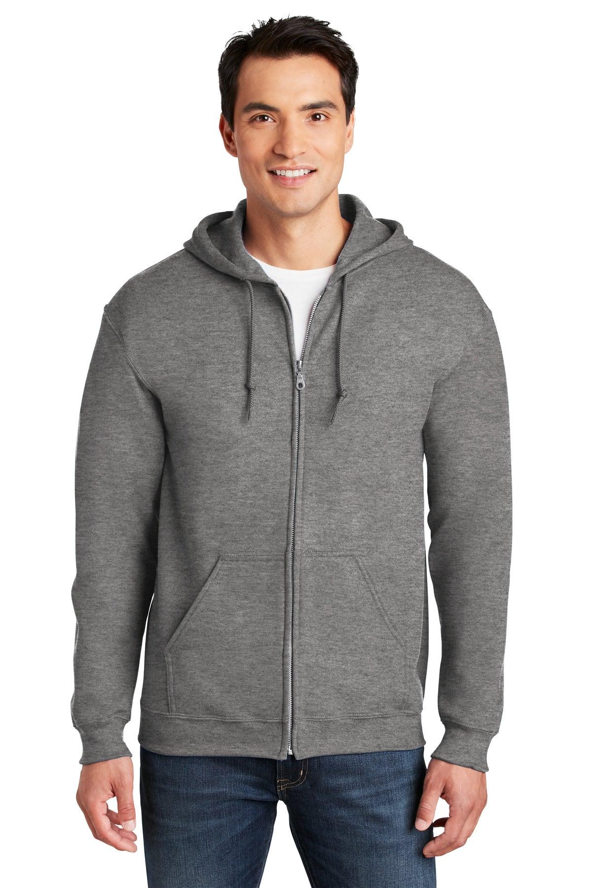 Gildan - Heavy Blend Full-Zip Hooded Sweatshirt. 18600 - Dresses Max