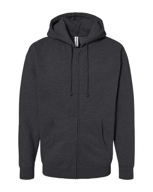 Independent Trading Co. Heavyweight Full-Zip Hooded Sweatshirt IND4000Z - Dresses Max