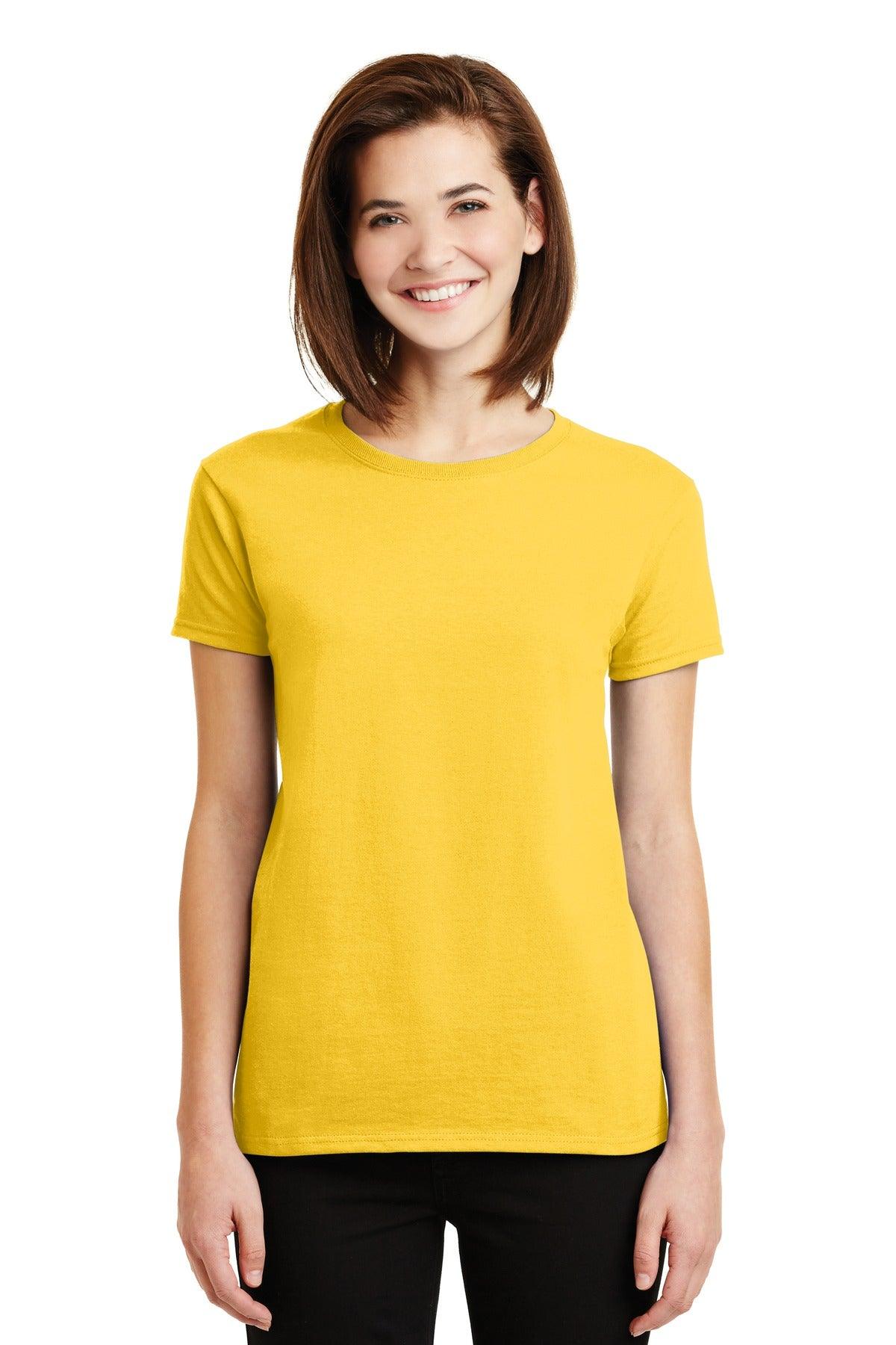 Gildan - Ladies Ultra Cotton 100% US Cotton T-Shirt. 2000L - Dresses Max