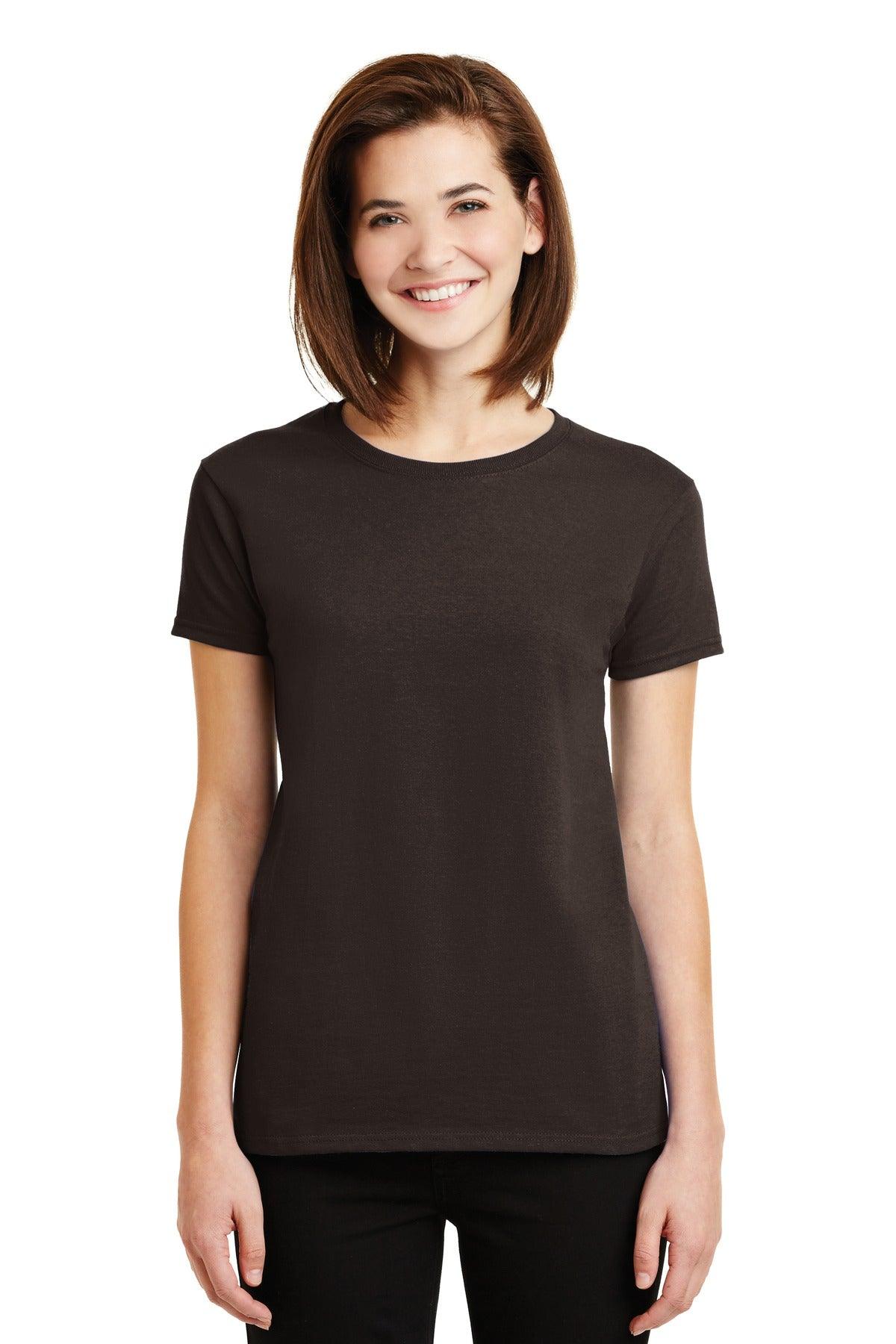 Gildan - Ladies Ultra Cotton 100% US Cotton T-Shirt. 2000L - Dresses Max