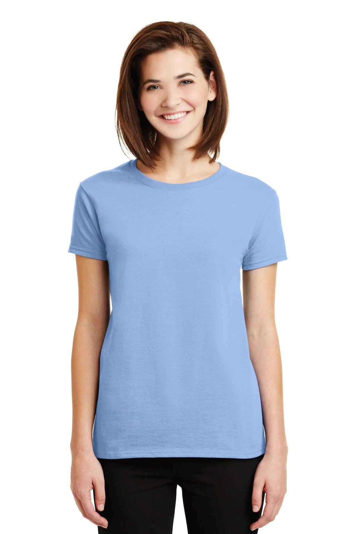 Gildan - Ladies Ultra Cotton 100% US Cotton T-Shirt. 2000L - Dresses Max