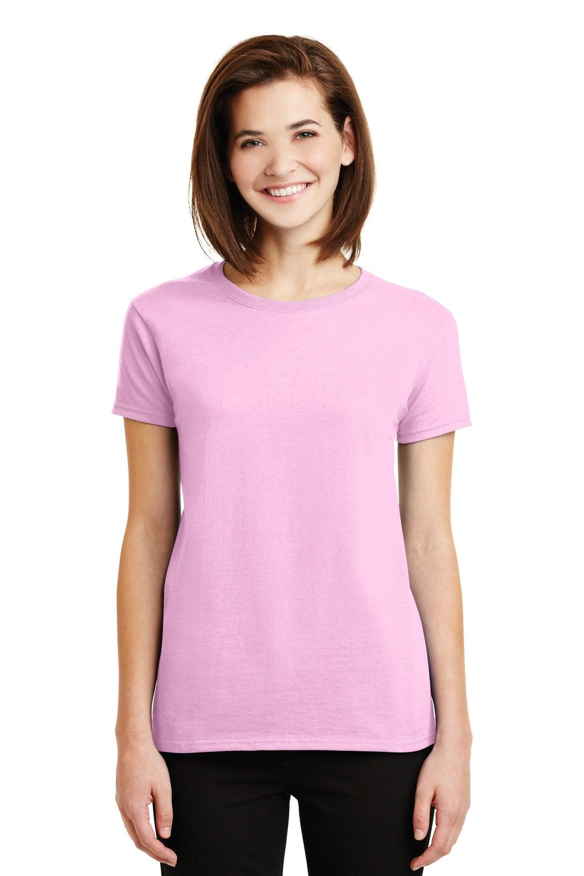 Gildan - Ladies Ultra Cotton 100% US Cotton T-Shirt. 2000L - Dresses Max