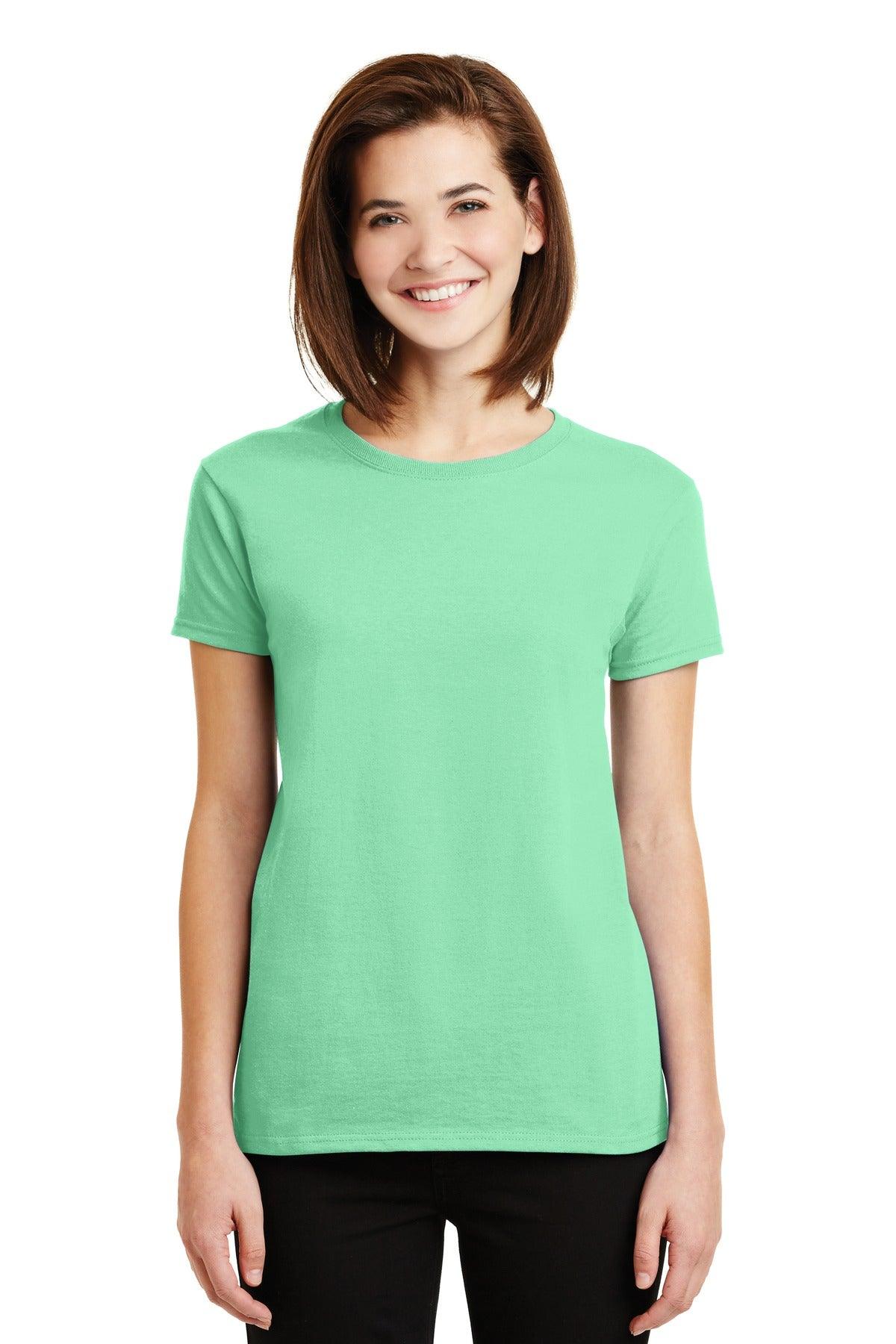Gildan - Ladies Ultra Cotton 100% US Cotton T-Shirt. 2000L - Dresses Max