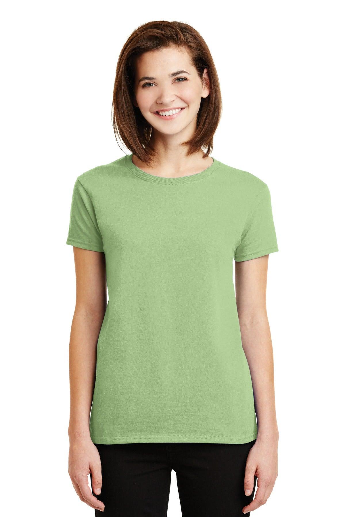 Gildan - Ladies Ultra Cotton 100% US Cotton T-Shirt. 2000L - Dresses Max