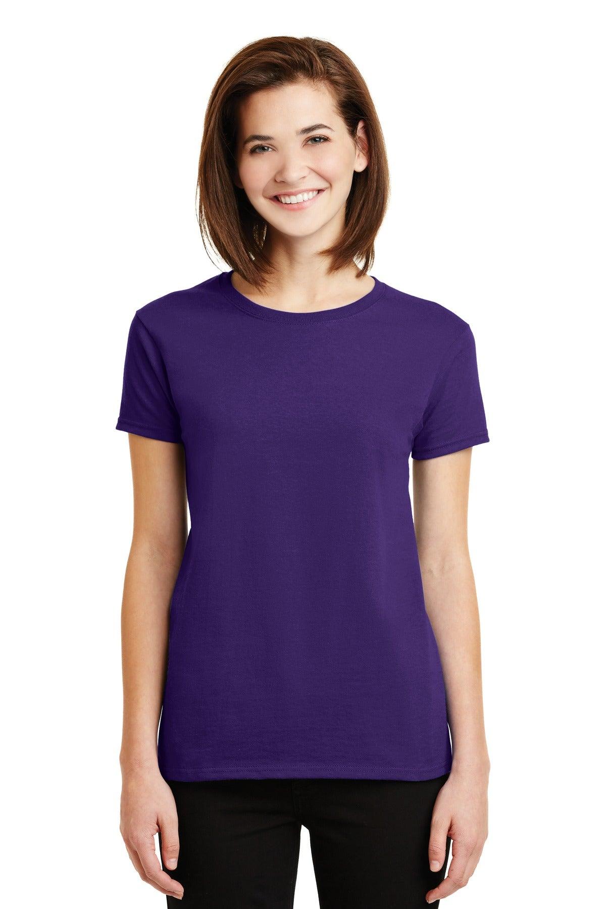 Gildan - Ladies Ultra Cotton 100% US Cotton T-Shirt. 2000L - Dresses Max