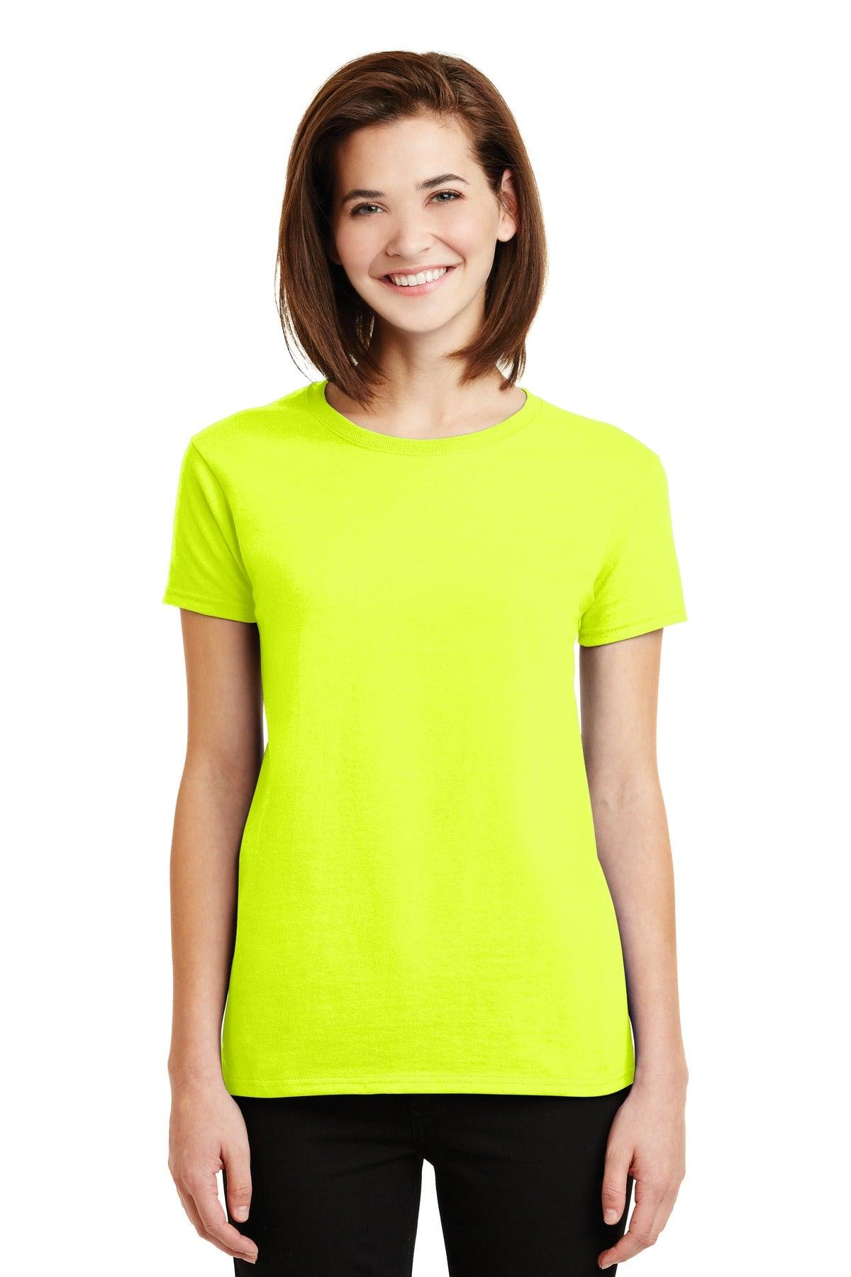 Gildan - Ladies Ultra Cotton 100% US Cotton T-Shirt. 2000L - Dresses Max