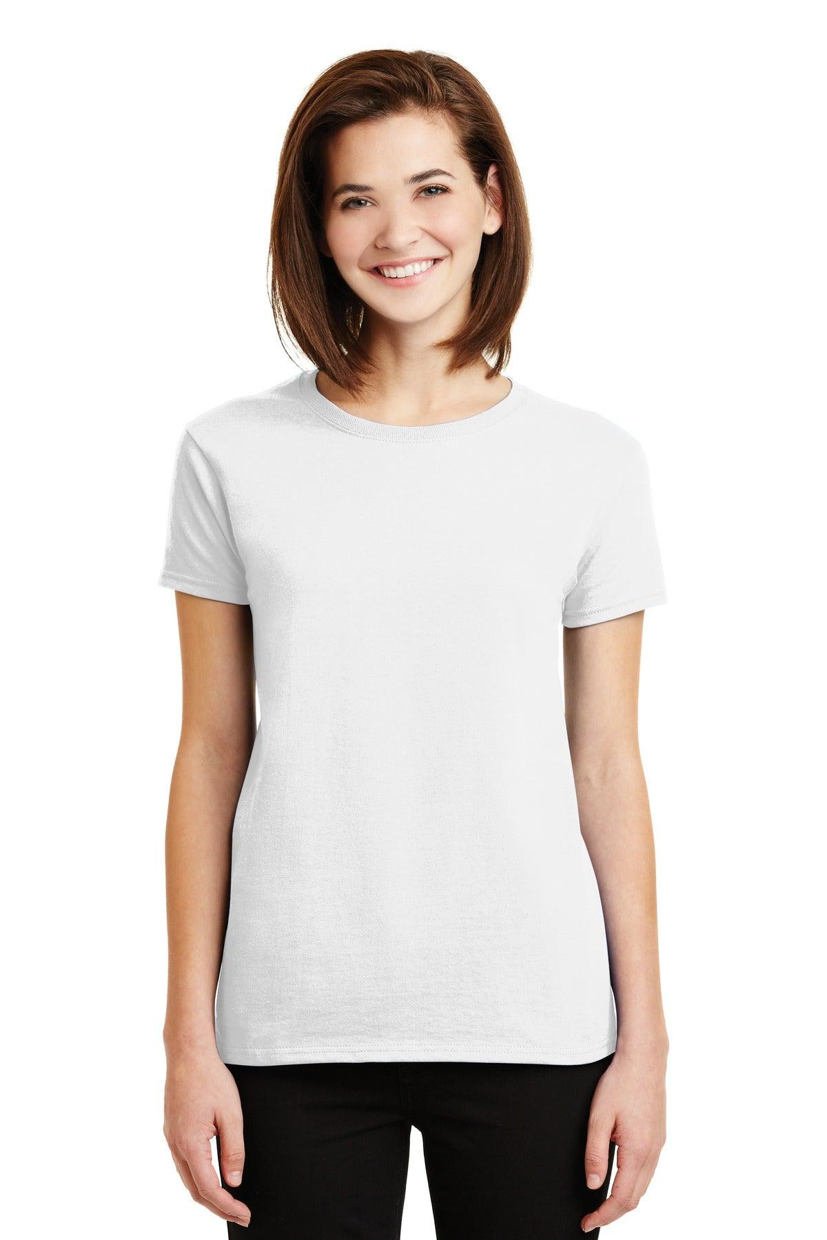 Gildan - Ladies Ultra Cotton 100% US Cotton T-Shirt. 2000L - Dresses Max