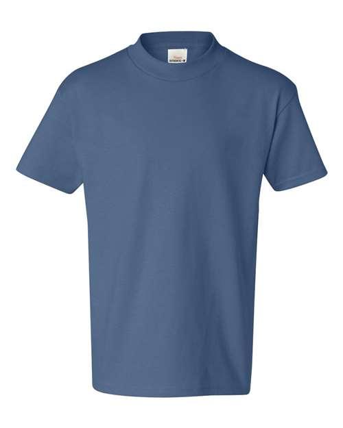 Hanes Authentic Youth T-Shirt 5450 - Dresses Max