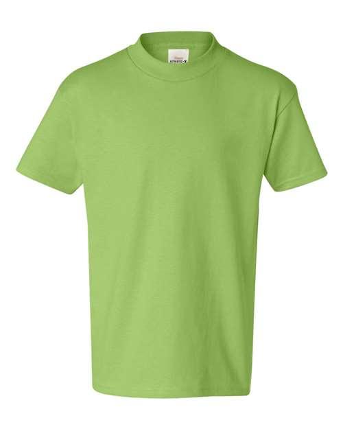 Hanes Authentic Youth T-Shirt 5450 - Dresses Max