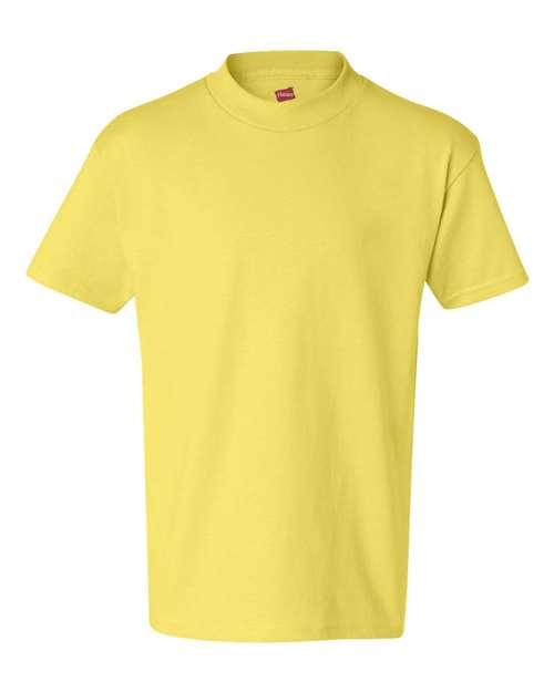 Hanes Authentic Youth T-Shirt 5450 - Dresses Max