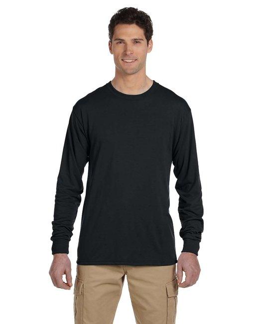 Jerzees Adult DRI-POWER SPORT Long-Sleeve T-Shirt 21ML - Dresses Max