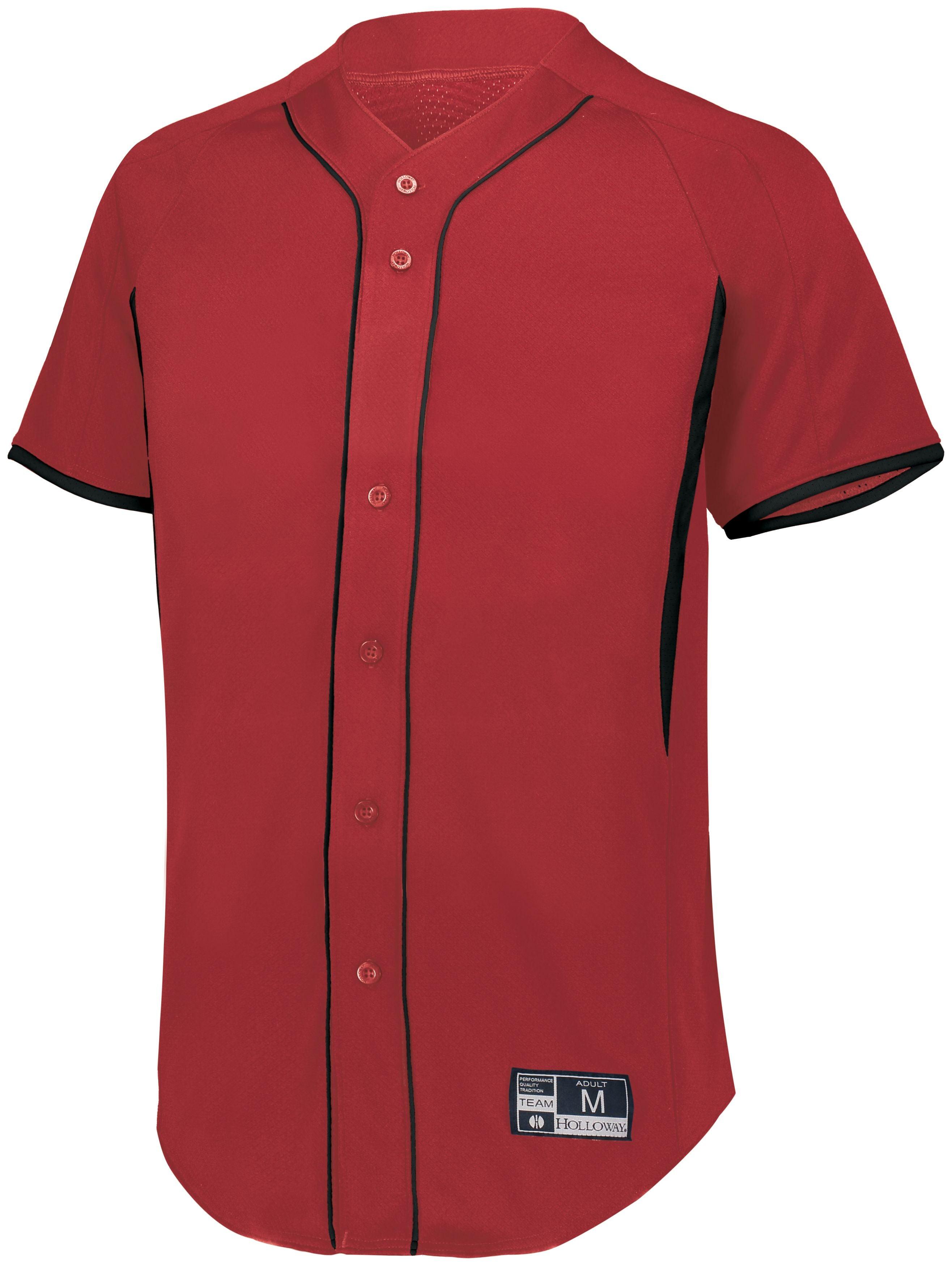 Game7 Full-Button Baseball Jersey - Dresses Max