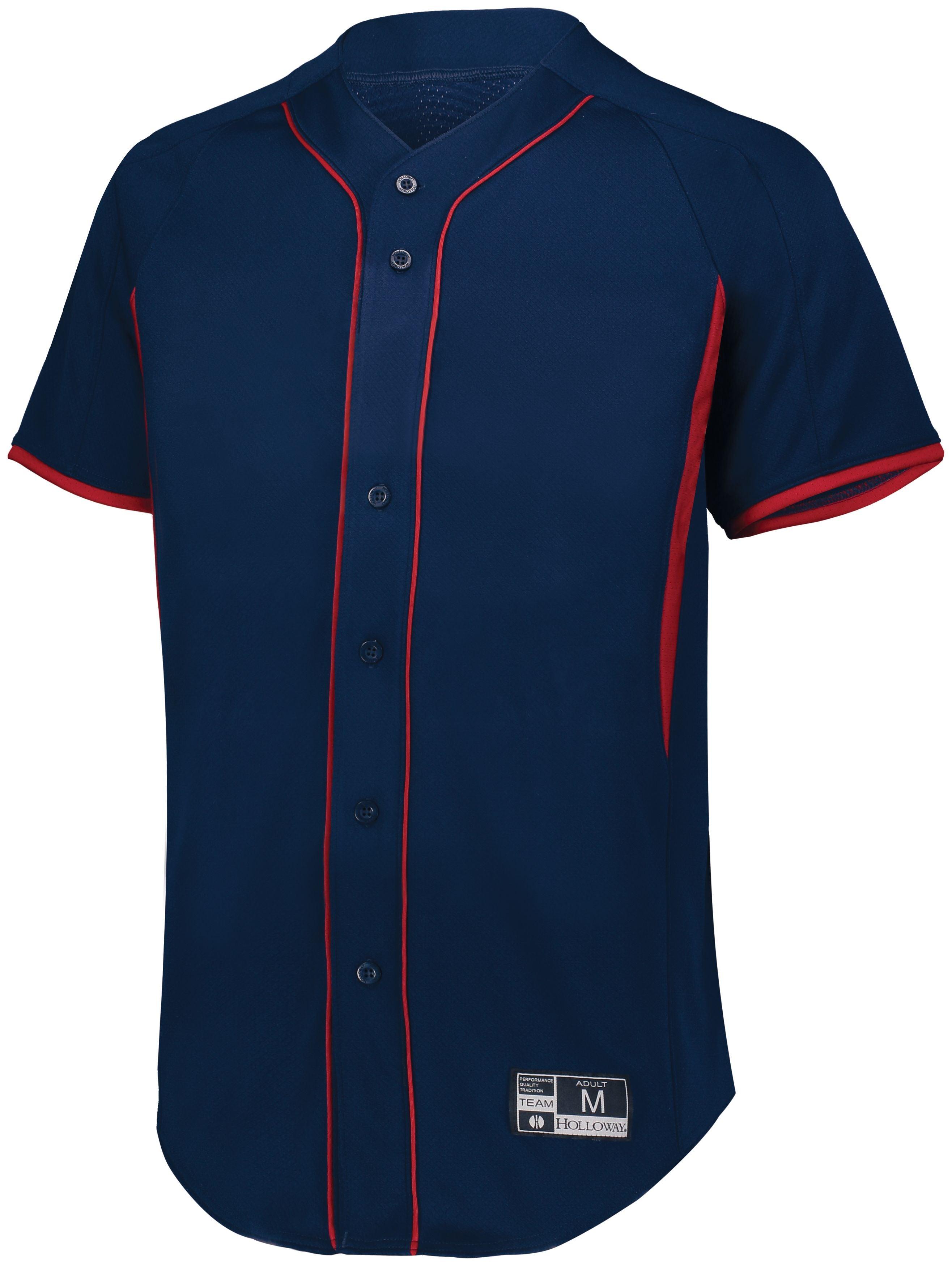 Game7 Full-Button Baseball Jersey - Dresses Max