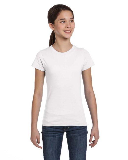 LAT Girls' Fine Jersey T-Shirt 2616 - Dresses Max