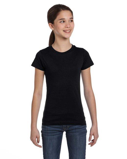 LAT Girls' Fine Jersey T-Shirt 2616 - Dresses Max