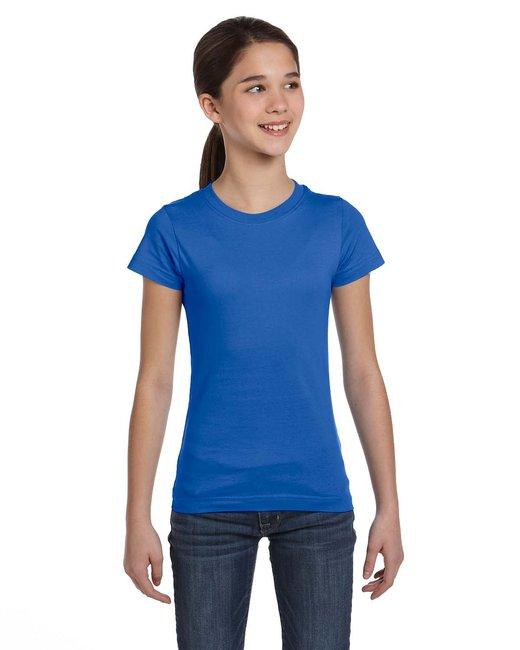 LAT Girls' Fine Jersey T-Shirt 2616 - Dresses Max