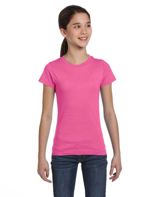 LAT Girls' Fine Jersey T-Shirt 2616 - Dresses Max