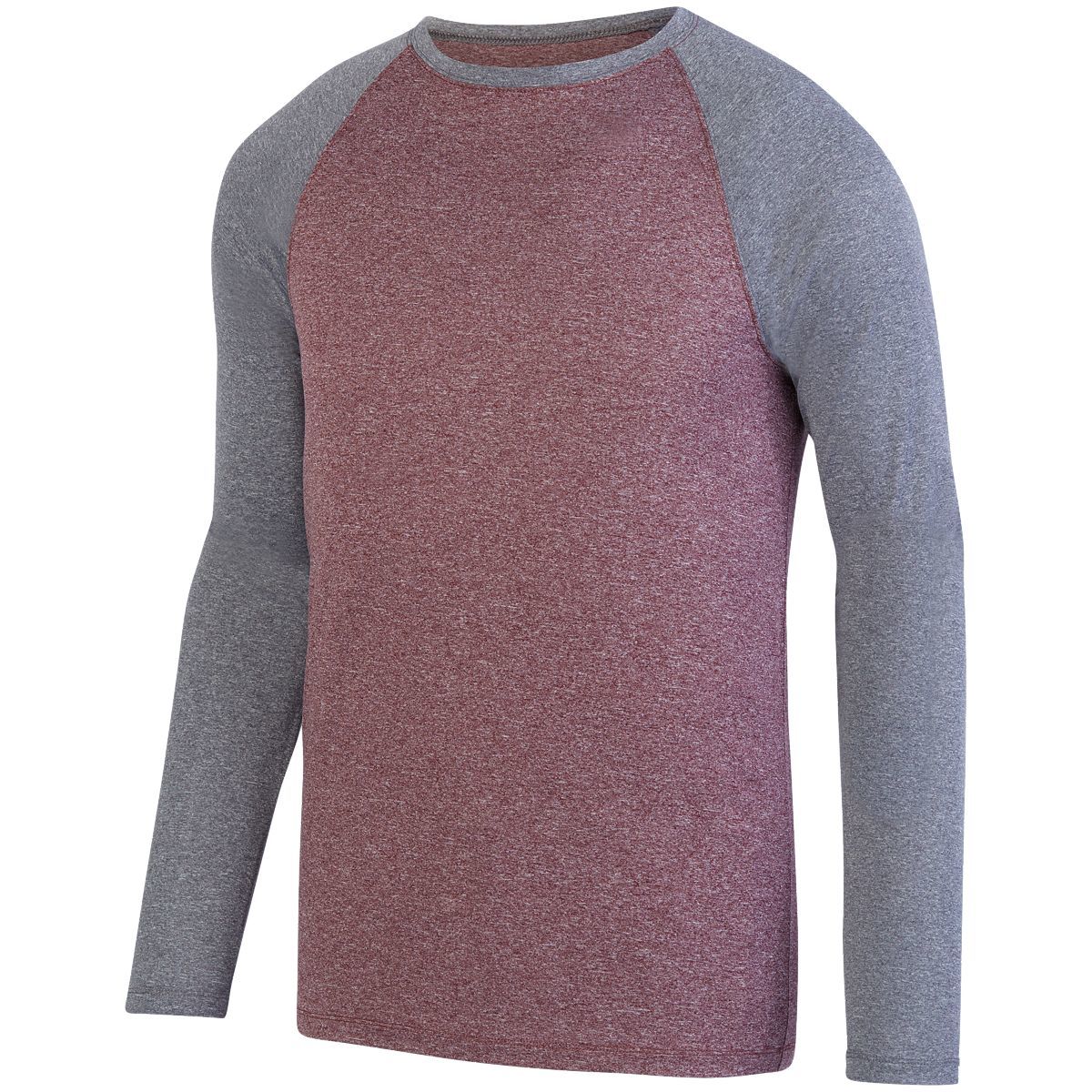 Kinergy Two Color Long Sleeve Raglan Tee 2815