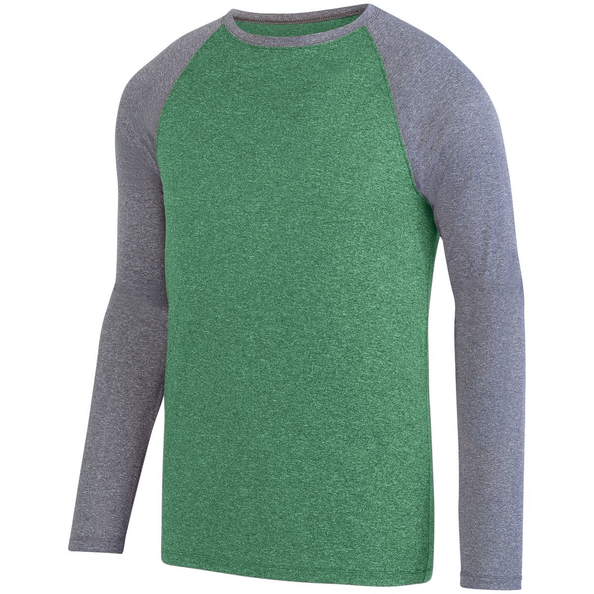 Kinergy Two Color Long Sleeve Raglan Tee 2815