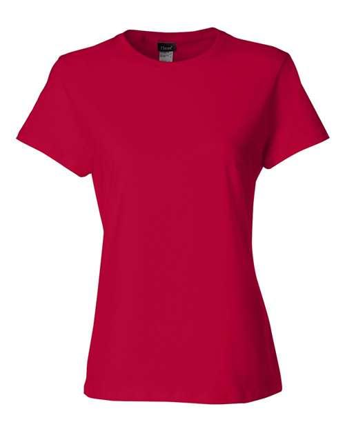 Hanes Perfect-T Women’s T-Shirt SL04 - Dresses Max