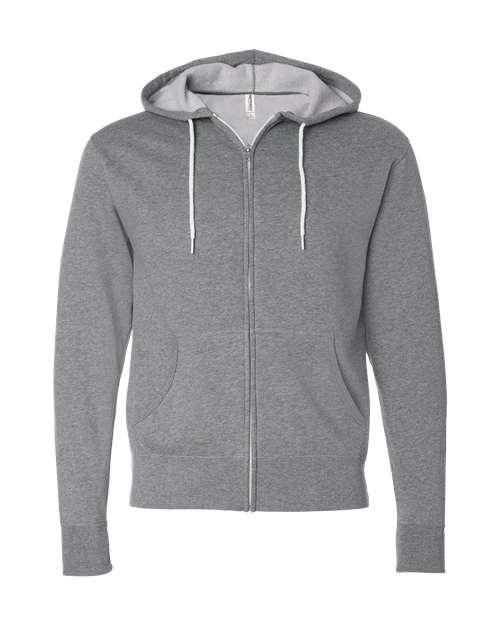 Independent Trading Co. Lightweight Full-Zip Hooded Sweatshirt AFX90UNZ - Dresses Max