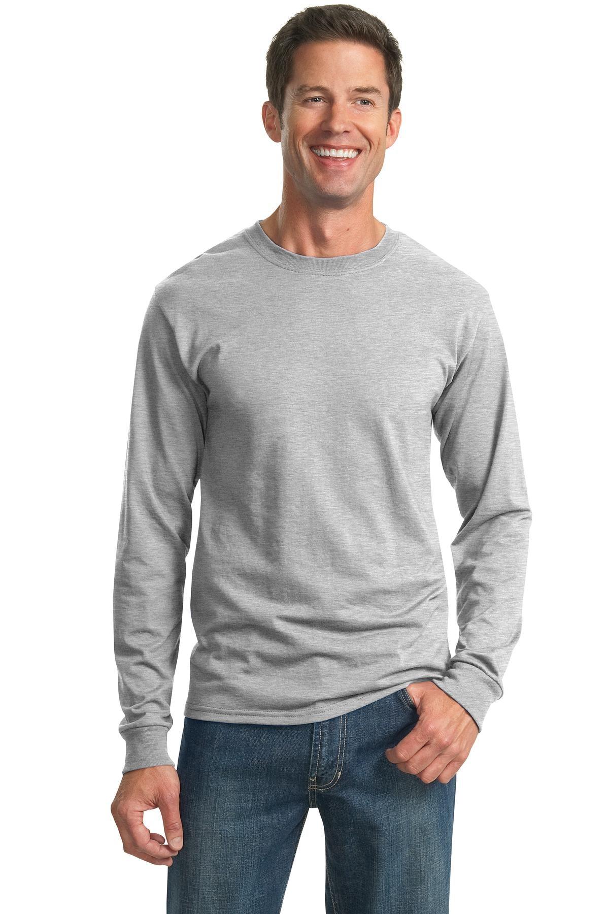 JERZEES - Dri-Power 50/50 Cotton/Poly Long Sleeve T-Shirt. 29LS - Dresses Max