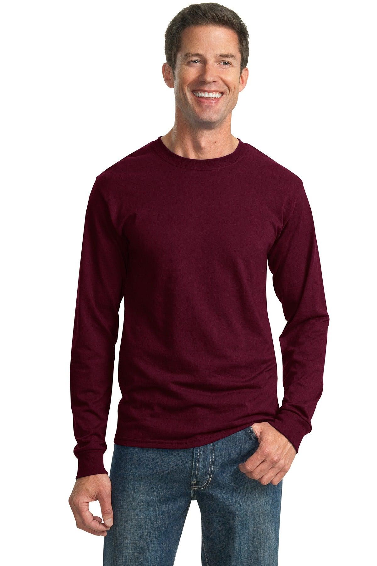 JERZEES - Dri-Power 50/50 Cotton/Poly Long Sleeve T-Shirt. 29LS - Dresses Max