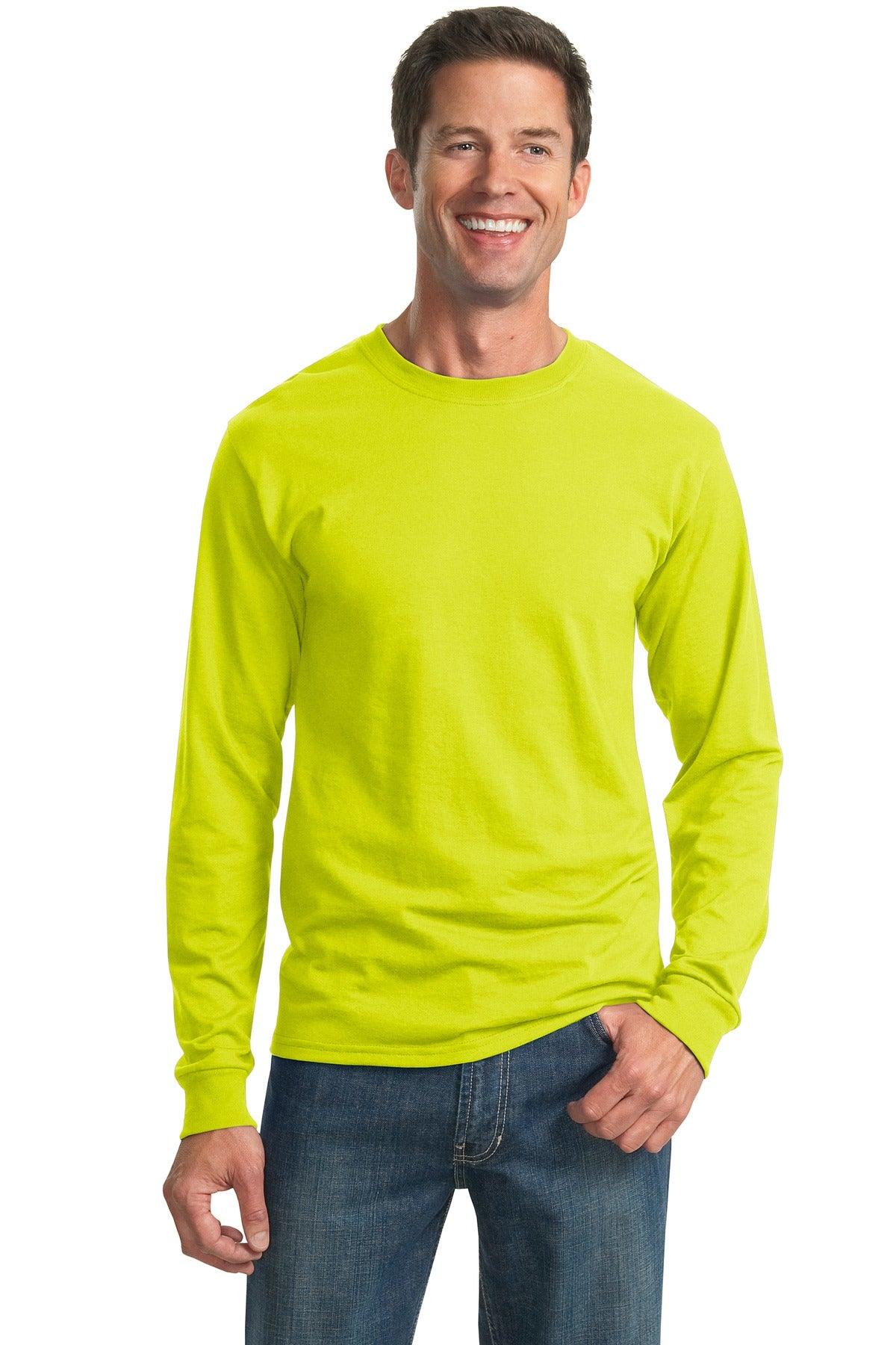 JERZEES - Dri-Power 50/50 Cotton/Poly Long Sleeve T-Shirt. 29LS - Dresses Max