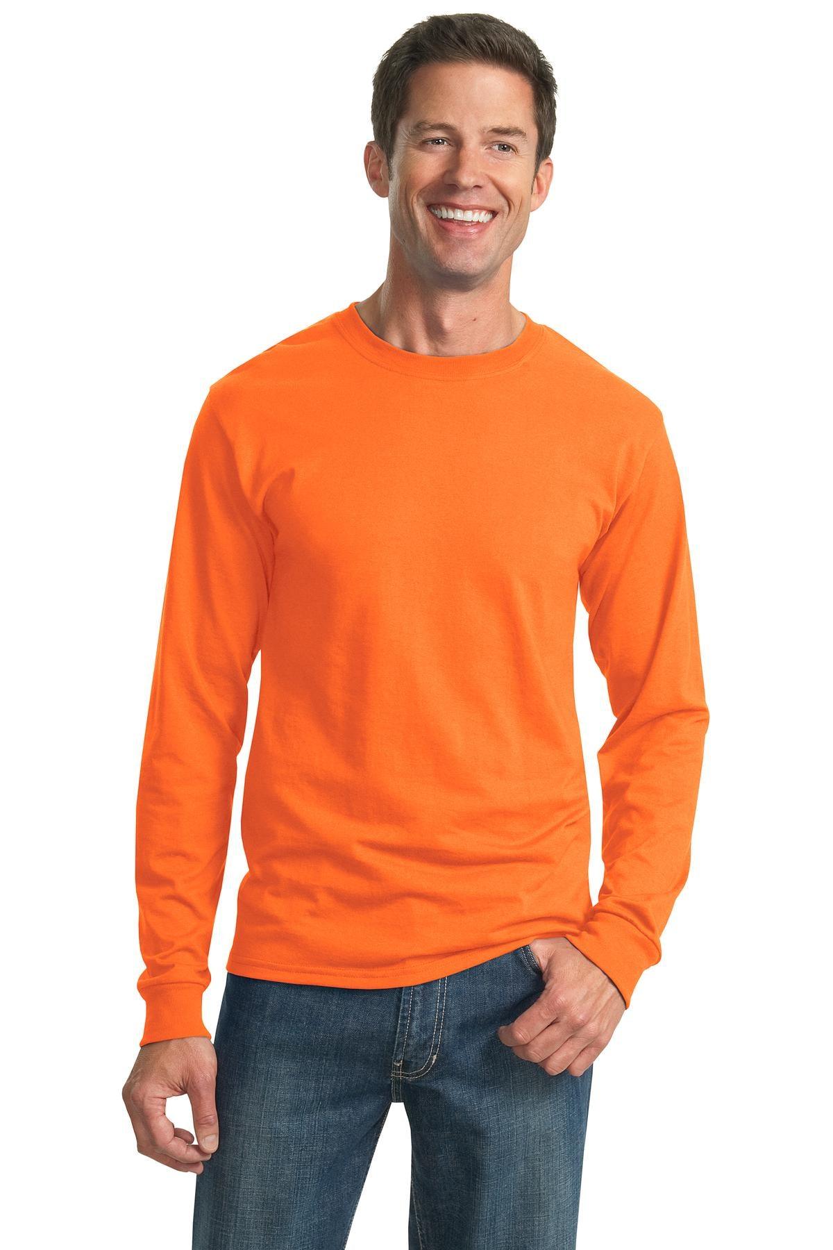 JERZEES - Dri-Power 50/50 Cotton/Poly Long Sleeve T-Shirt. 29LS - Dresses Max