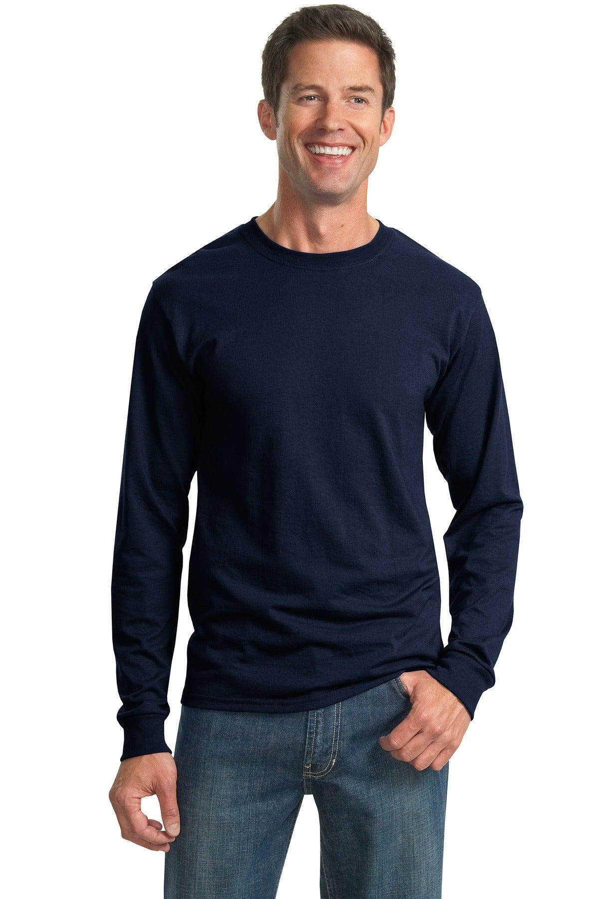 JERZEES - Dri-Power 50/50 Cotton/Poly Long Sleeve T-Shirt. 29LS - Dresses Max