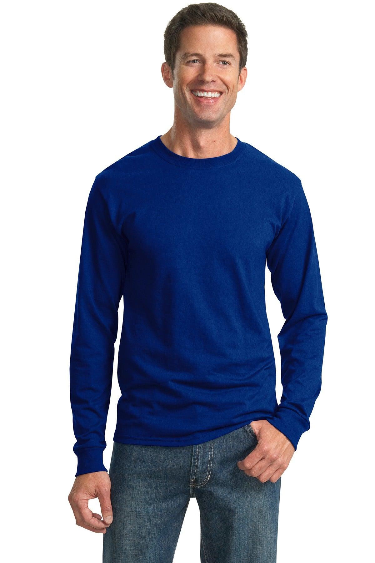 JERZEES - Dri-Power 50/50 Cotton/Poly Long Sleeve T-Shirt. 29LS - Dresses Max