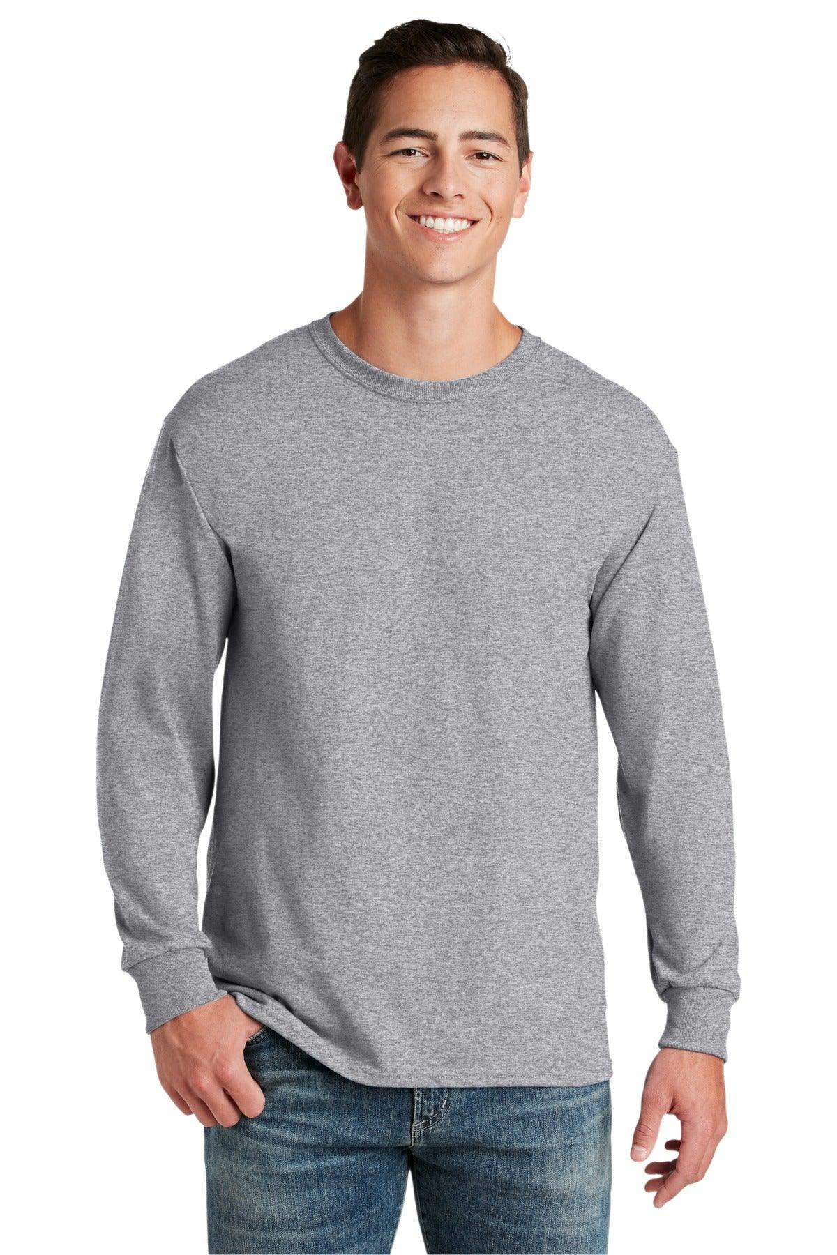 JERZEES - Dri-Power 50/50 Cotton/Poly Long Sleeve T-Shirt. 29LS - Dresses Max