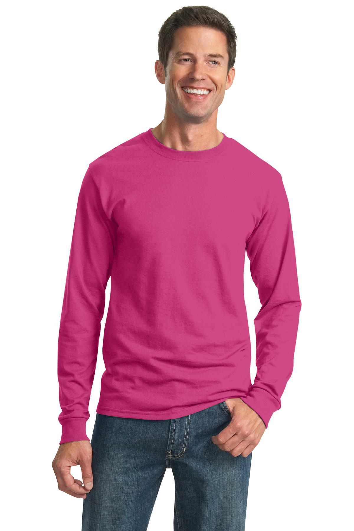 JERZEES - Dri-Power 50/50 Cotton/Poly Long Sleeve T-Shirt. 29LS - Dresses Max