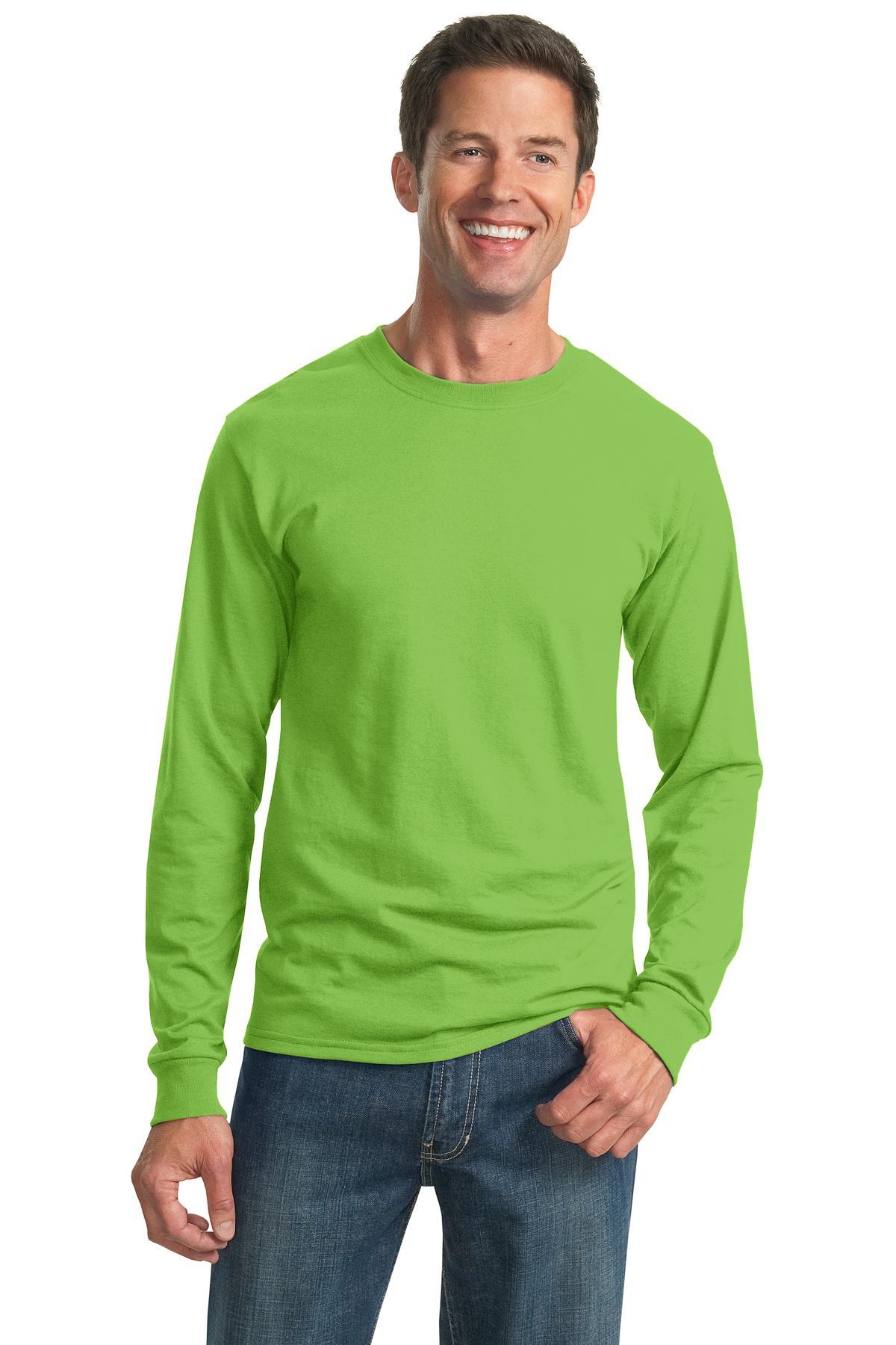 JERZEES - Dri-Power 50/50 Cotton/Poly Long Sleeve T-Shirt. 29LS - Dresses Max