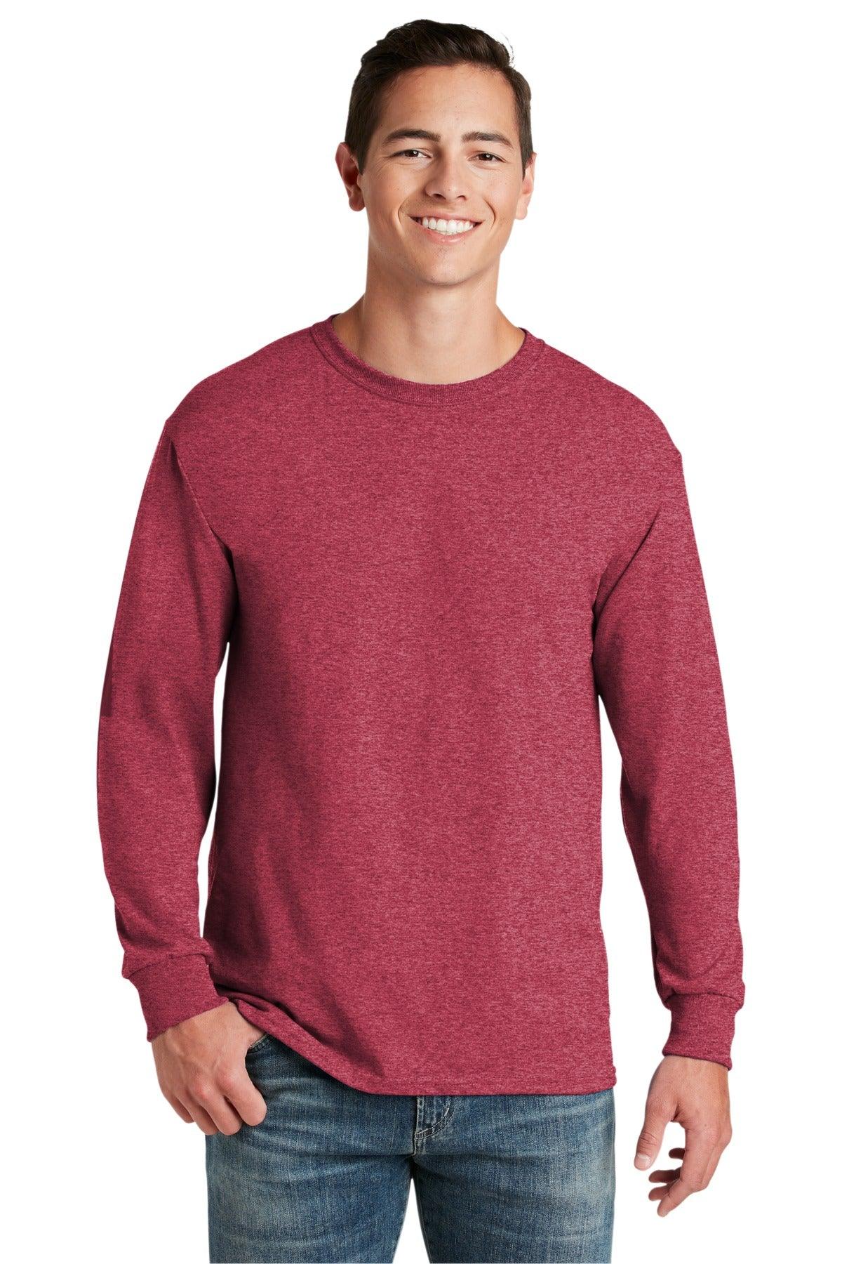 JERZEES - Dri-Power 50/50 Cotton/Poly Long Sleeve T-Shirt. 29LS - Dresses Max