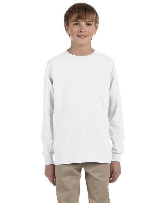 Jerzees Youth DRI-POWER ACTIVE Long-Sleeve T-Shirt 29BL - Dresses Max