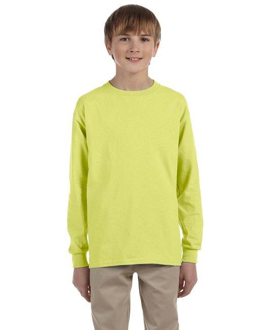 Jerzees Youth DRI-POWER ACTIVE Long-Sleeve T-Shirt 29BL - Dresses Max