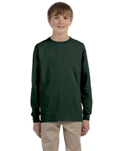 Jerzees Youth DRI-POWER ACTIVE Long-Sleeve T-Shirt 29BL - Dresses Max