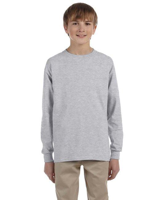 Jerzees Youth DRI-POWER ACTIVE Long-Sleeve T-Shirt 29BL - Dresses Max